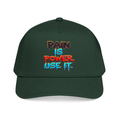 Pain Is Power Motivational Baseball Cap