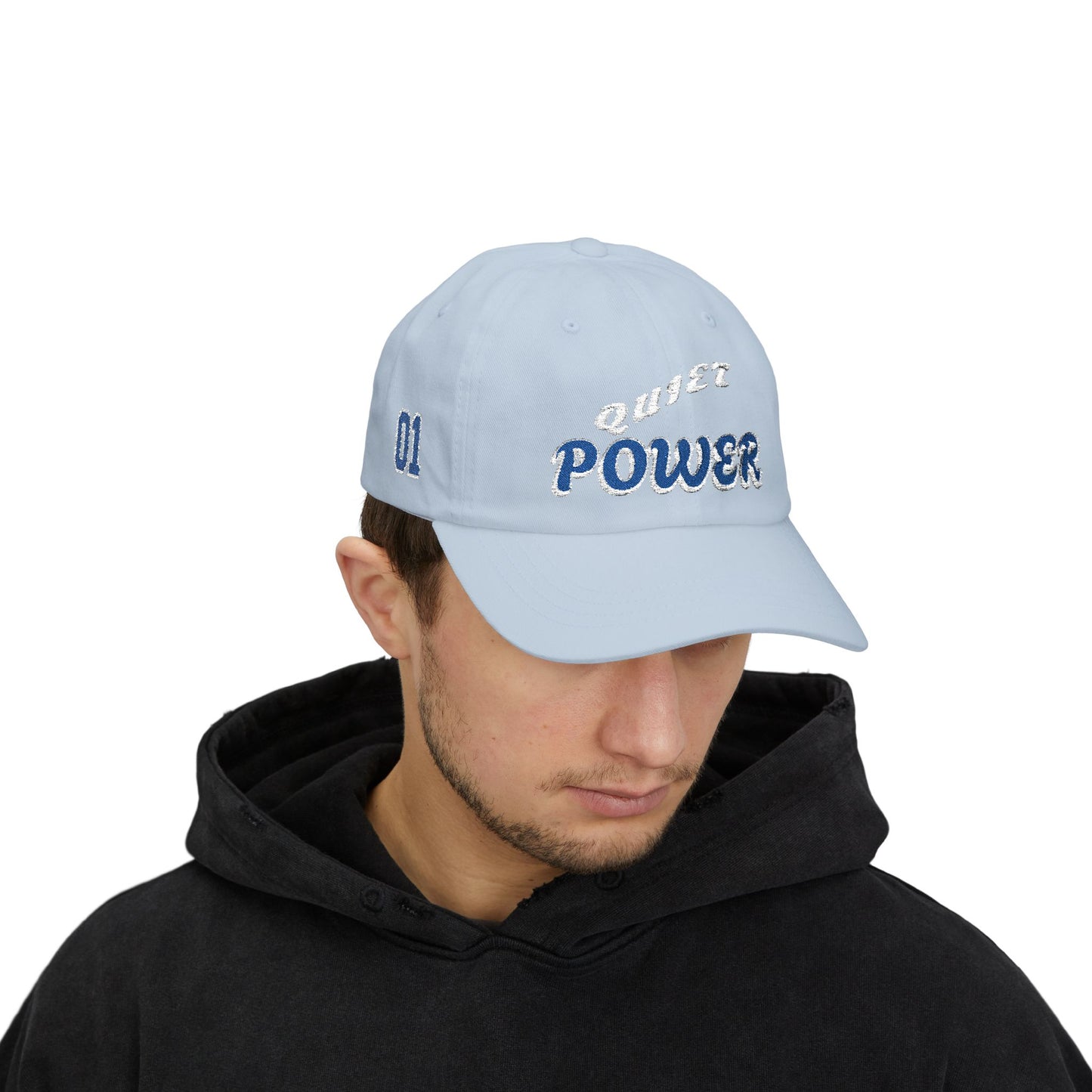 Dad Cap — 'Quiet Power' Embroidered Baseball Hat