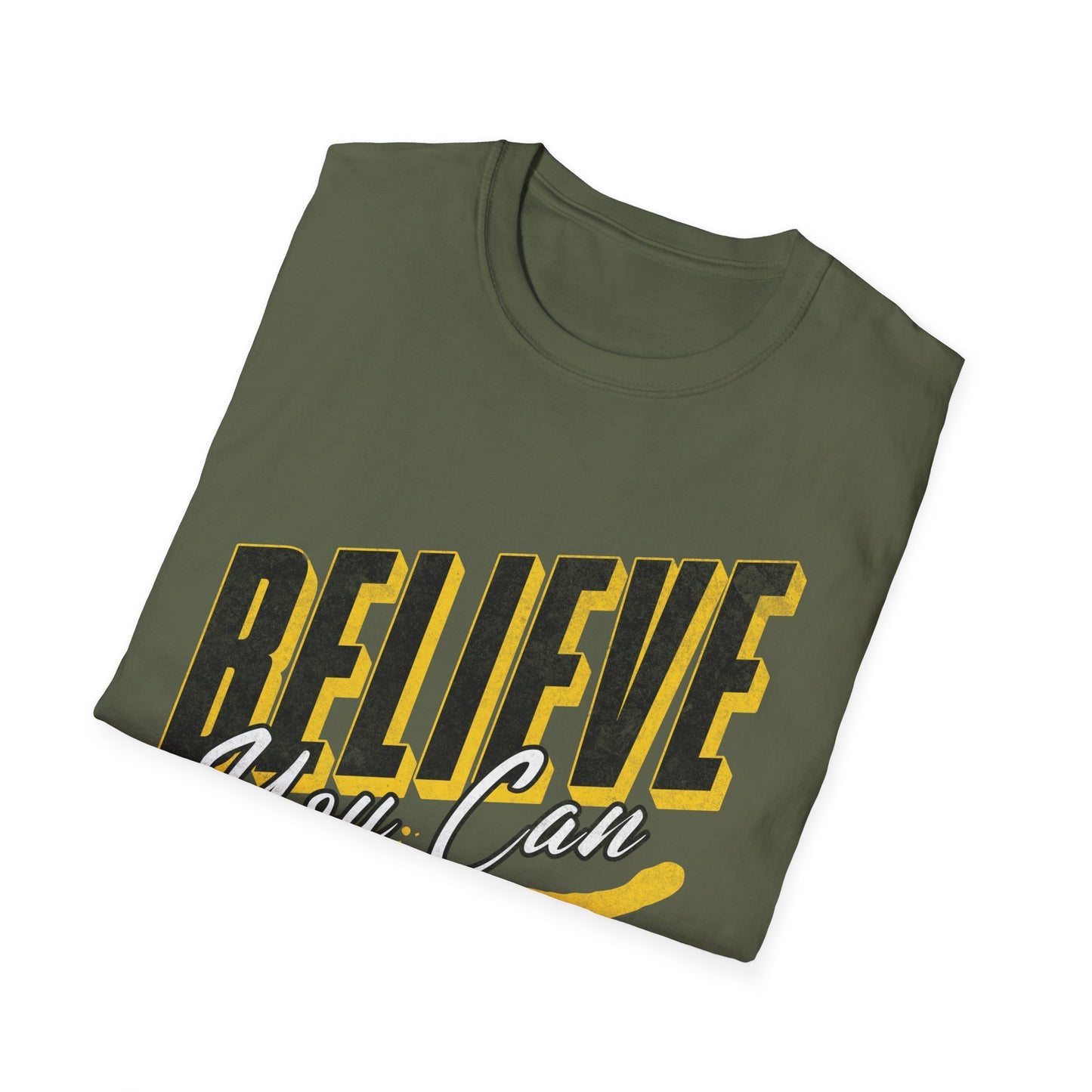 Believe you can T-Shirt, Motivational Tee, Unisex Graphic Shirt, Gift, Casual Wear, Summer Fashion