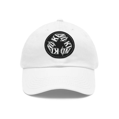 KIND Dad Hat with Leather Patch, Motivational Baseball Cap, Stylish Sun Hat